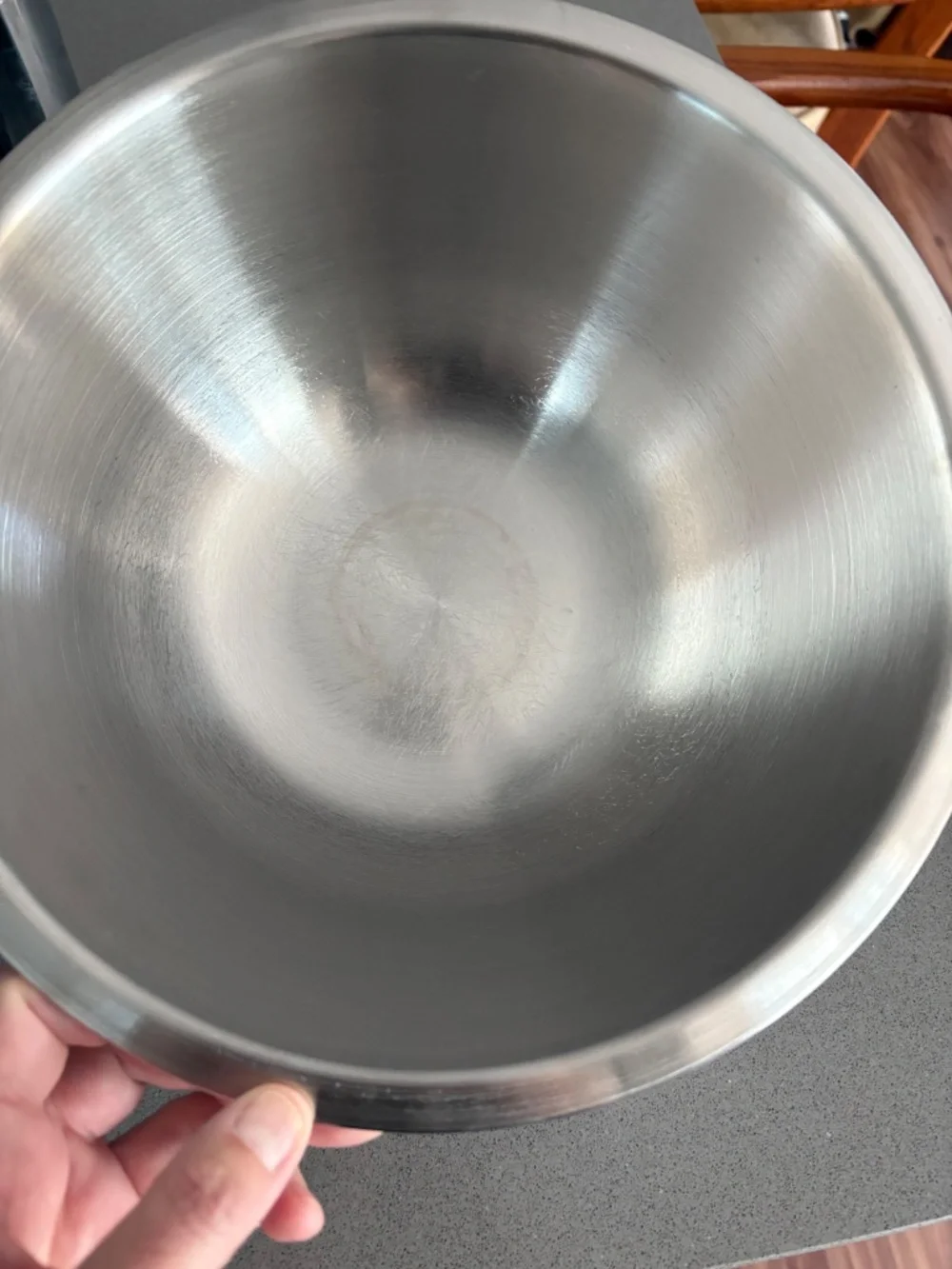 OXO Good Grips 3 piece Stainless Steel Mixing Bowl Set White Non Slip